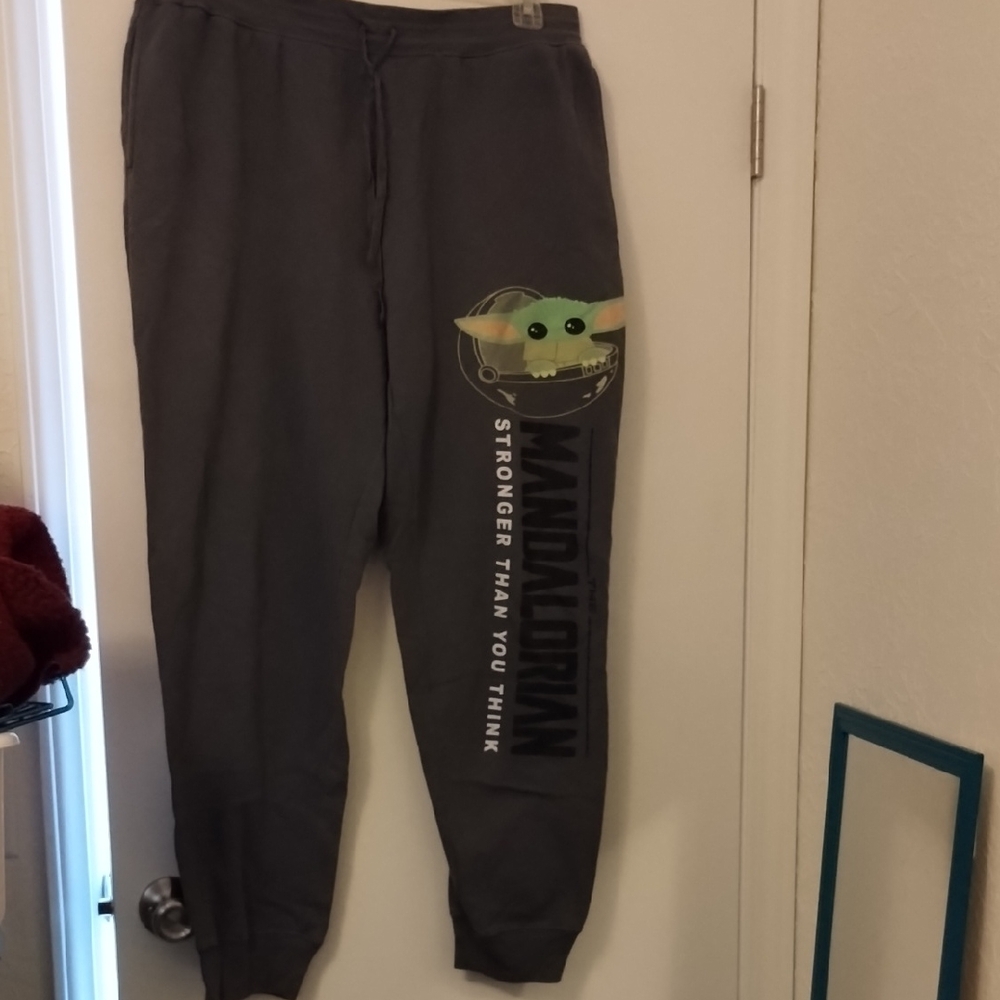 Star Wars Gray Mandalorian Joggers